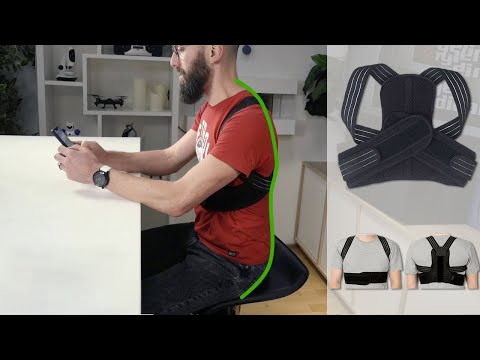 Correcteur de posture pour le dos pour femmes et hommes