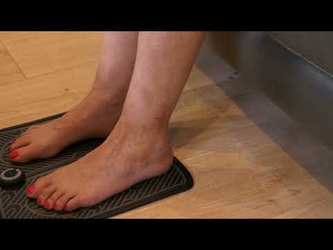 Masseur de pieds électrique à bras pliable à usage domestique EMS